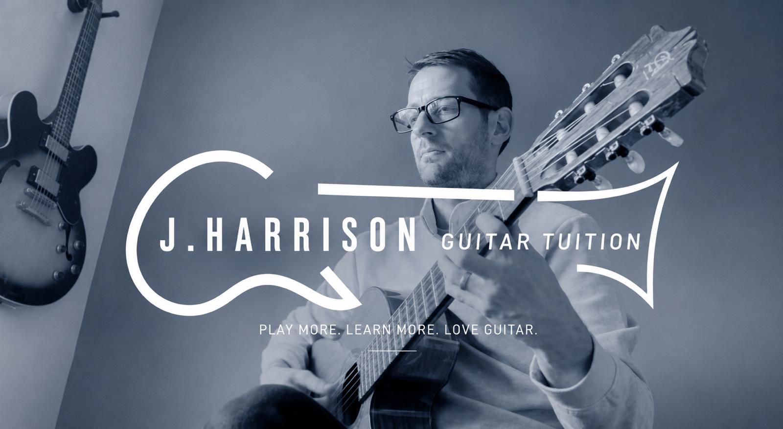 James Harrison playing guitar — J.Harrison Guitar Tuition